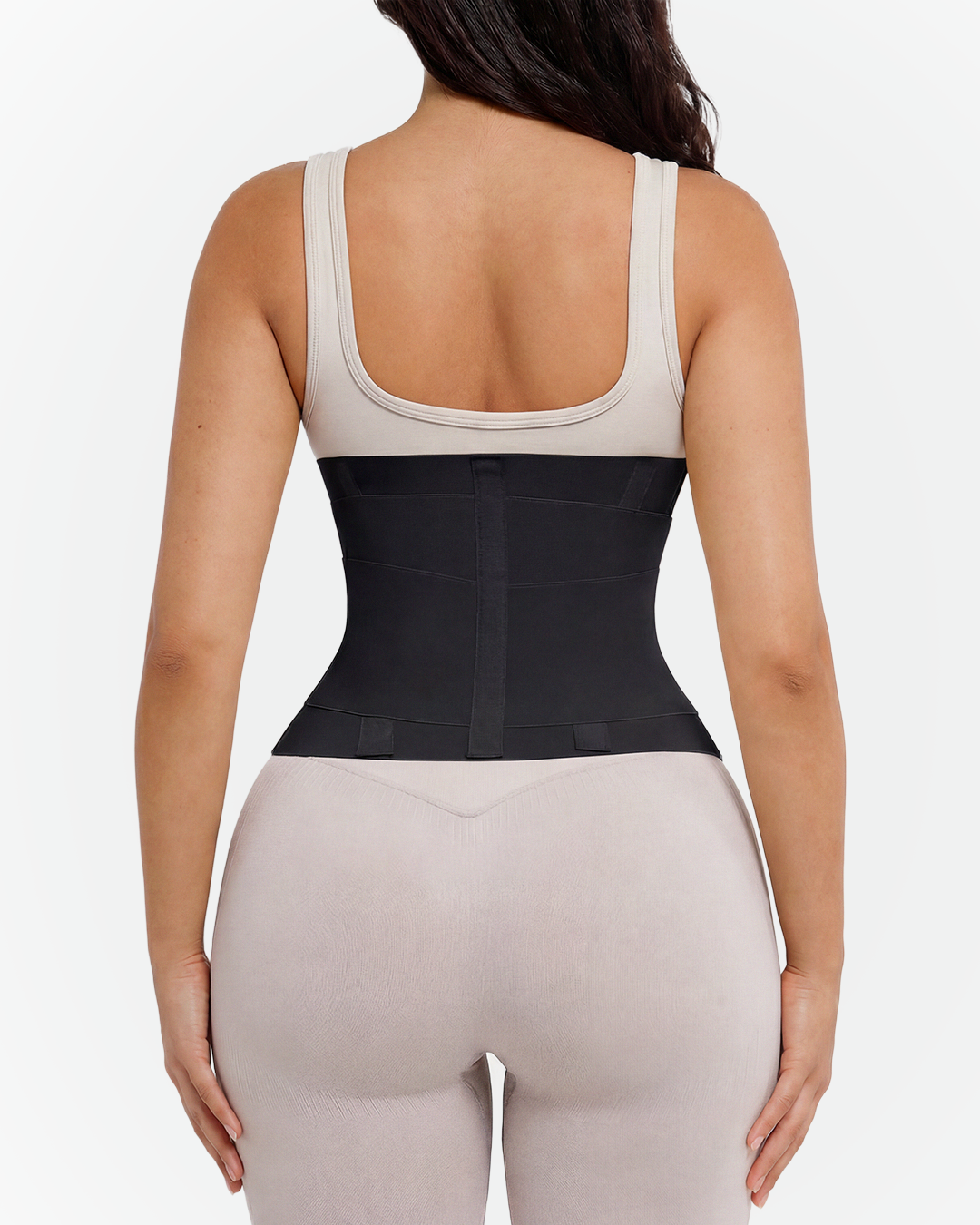 Faja moldeadora BodyBloom negra vista frontal