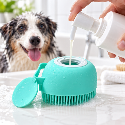 Cepillo de Baño 2 en 1 con Dispensador de Champú | MAWII™